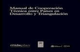 Manual de Cooperación Técnica entre Países en Desarrollo y ...