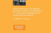 INFORME SOBRE OCIO NOCTURNO Y CONVIVENCIA CIUDADANA