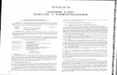 TITULO VI NORMA E.050 SUELOS Y CIMENTACIONES