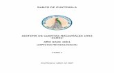 BANCO DE GUATEMALA SISTEMA DE CUENTAS NACIONALES ...