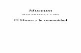 El Museo y la comunidad; Museum; Vol.:XXXIX, 3; 1987