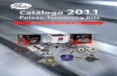 Catálogo 2011 Poleas, Tensores y Kits