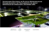 Inventario Nacional de Plantas Municipales de Potabilización y de ...