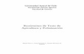 Resúmenes de Tesis de Apicultura y Polinización. Universidad