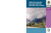 Análisis de las temporadas de huracanes de los años 2009, 2010 y ...