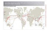 Los cables submarinos de fibra óptica que conducen el 90% de los ...