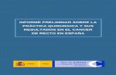 Informe preliminar sobre la práctica quirúrgica y sus resultados en el ...