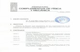 ' COMPLEMENTOS DE FÍSICA Y MECÁNICA