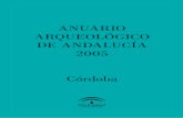 ANUARIO ARQUEOLÓGICO DE ANDALUCÍA 2005 Córdoba