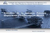 Evolucion de la Industria Petrolera (Exploracion y Produccion) en ...