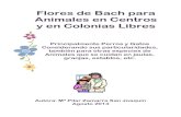 informe sobre flores de bach para animales en centros y en colonias ...