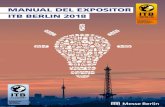 MANUAL DEL EXPOSITOR ITB BERLIN 2017