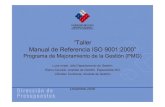 “Taller Manual de Referencia ISO 9001:2000”