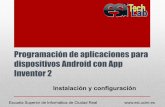 Programación de aplicaciones para dispositivos Android con App ...