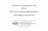 Diccionario de Psicoanálisis Argentino