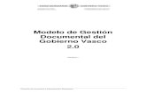 Modelo de Gestión Documental del Gobierno Vasco 2.0