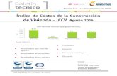 Boletín Técnico Índice de Costos de la Construcción de Vivienda ...