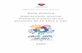 Guía Clínica Hipertensión Arterial Primaria o esencial en personas ...
