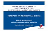 Sistemas de Mantenimiento Vial en Chile