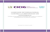 Informe de 2 años actividades de la CICIG a la CIDH, Nov. 2 de 2009