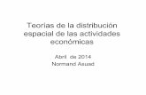 PDF. Teorías de la distribución espacial de las actividades ...