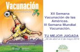 Descargar aquí la presentación XII Semana de la Vacunación en las