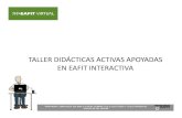 TALLER DIDÁCTICAS ACTIVAS APOYADAS TALLER DIDÁCTICAS ...