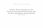 Plan Estratégico de Internacionalización de la Economía Española
