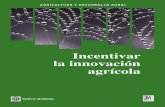 Incentivar la innovación agrícola