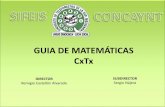 GUIA DE MATEMÁTICAS CxTx