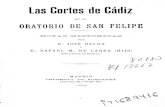 Las Cortes de Cádiz en el Oratorio de San Felipe / José Belda y ...