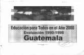 informe de evaluación 1990-1998