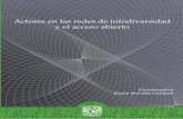 Libro: "Actores en las redes de infodiversidad y el acceso abierto"