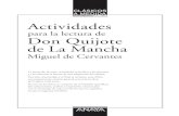 Don Quijote de La Mancha Actividades