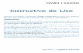 Manual del Usuario para Öwn S5030