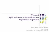 Tema 4 Aplicaciones Informáticas en Ingeniería Agrícola