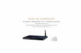 Guía configuración router Zyxel 660 HW con cámara supervisión