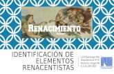 Identificación de elementos renacentistas
