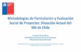Metodologías de Formulación y Evaluación Social de Proyectos Ex ...