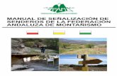 manual de señalización de senderos de la federación andaluza de ...
