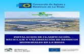 INSTALACION DE CLASIFICACIÓN, RECICLAJE Y VALORIZACIÓN ...