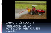 Tema 9 características y problemas de la actividad agraria en