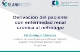 Derivación del paciente con enfermedad renal crónica al nefrologo