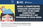 Presentación MOOC e-competentes para Medialab UGR