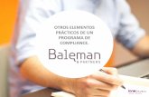 Baleman & Partners - Elementos prácticos de un programa de Compliance