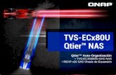 TVS-ECx80U-SAS-RP Auto-Organización NAS (Español)