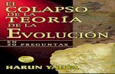 El colapso de la teoria de la evolucion en 20 preguntas. spanish. español