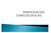 Emergencias ginecologicas