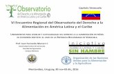 Lineamientos para legislar y justiciabilidad del derecho a la alimentación: caso Venezuela