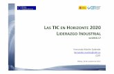 Tecnologías de la Información y la Comunicación: Programa de Trabajo 2016-2017 e iniciativas público privadas